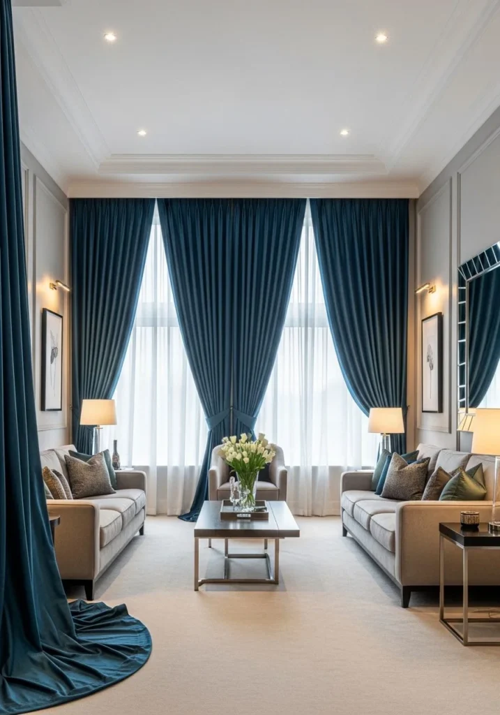 Floor-to-Ceiling Curtain Drama