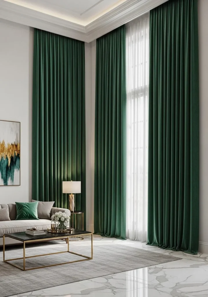 Floor-to-Ceiling Curtains for Hotel-Level Elegance
