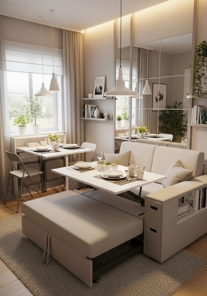 Foldable or Extendable Furniture