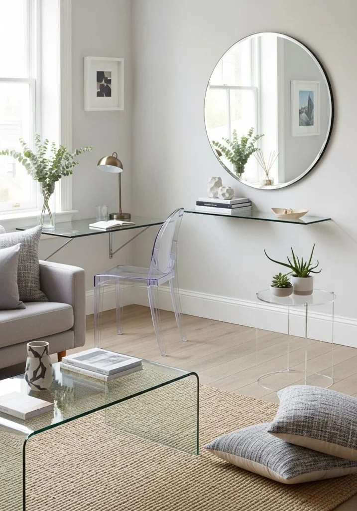 Glass and Acrylic Furniture