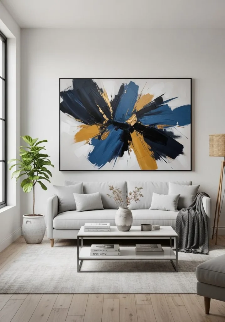 Hang Oversized Art for Instant Impact