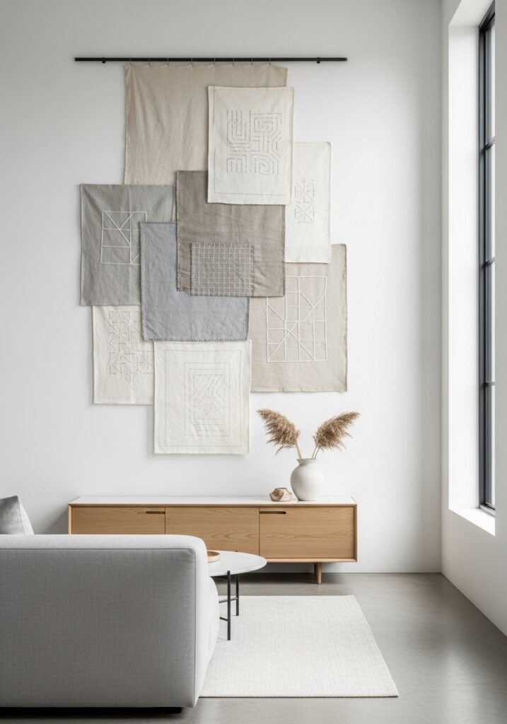 Hanging Fabric or Textile Art