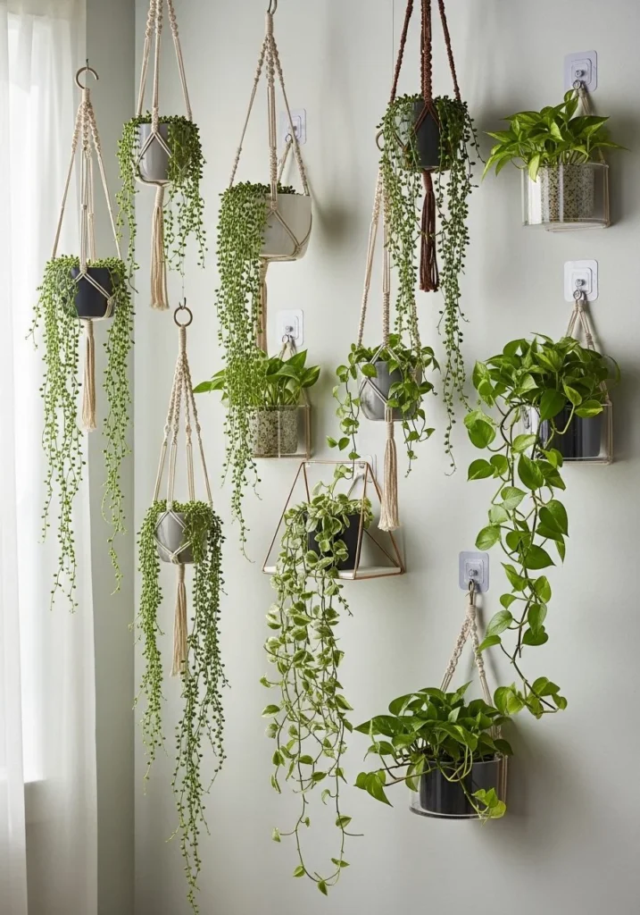 Hanging Plant Wall