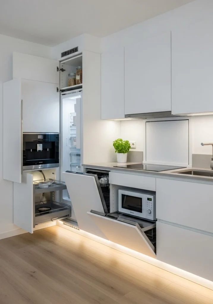 Hidden Appliances for Clean Look