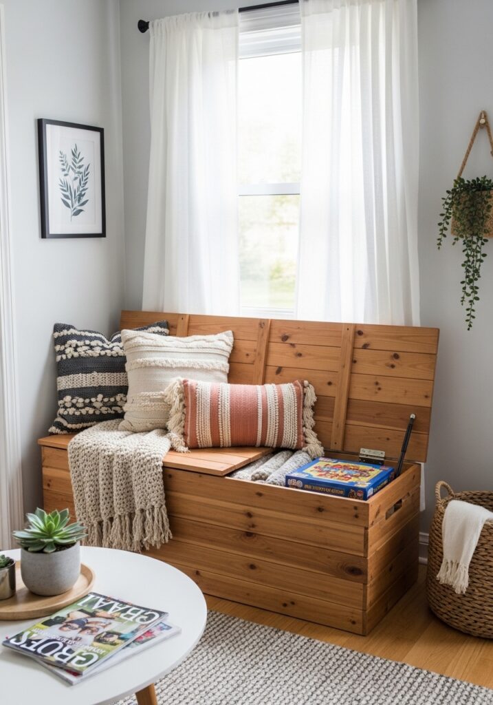 Hidden Storage Bench