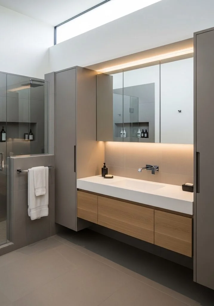 Hidden Storage Cabinets