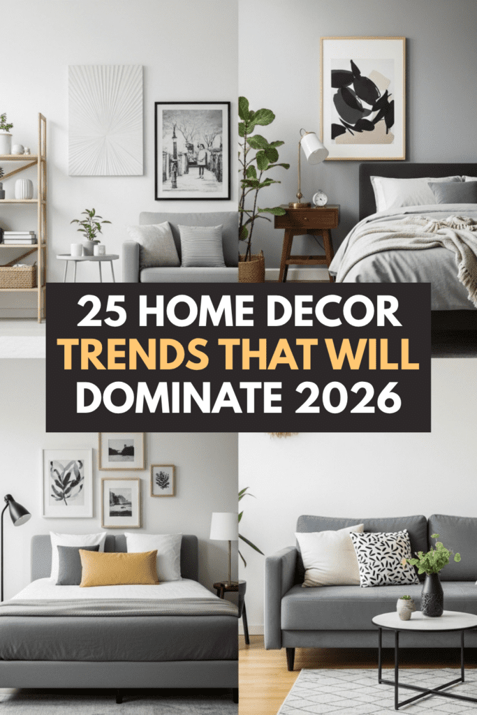 25 Home Decor Trends That Will Dominate 2026