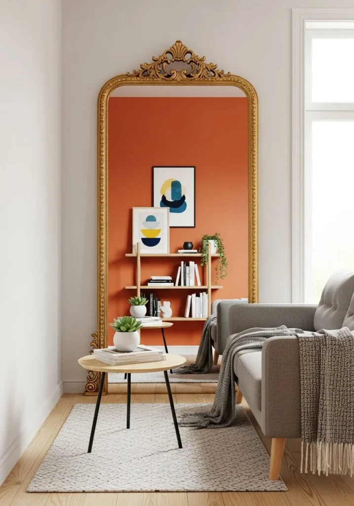 The Mirror Wall Illusion