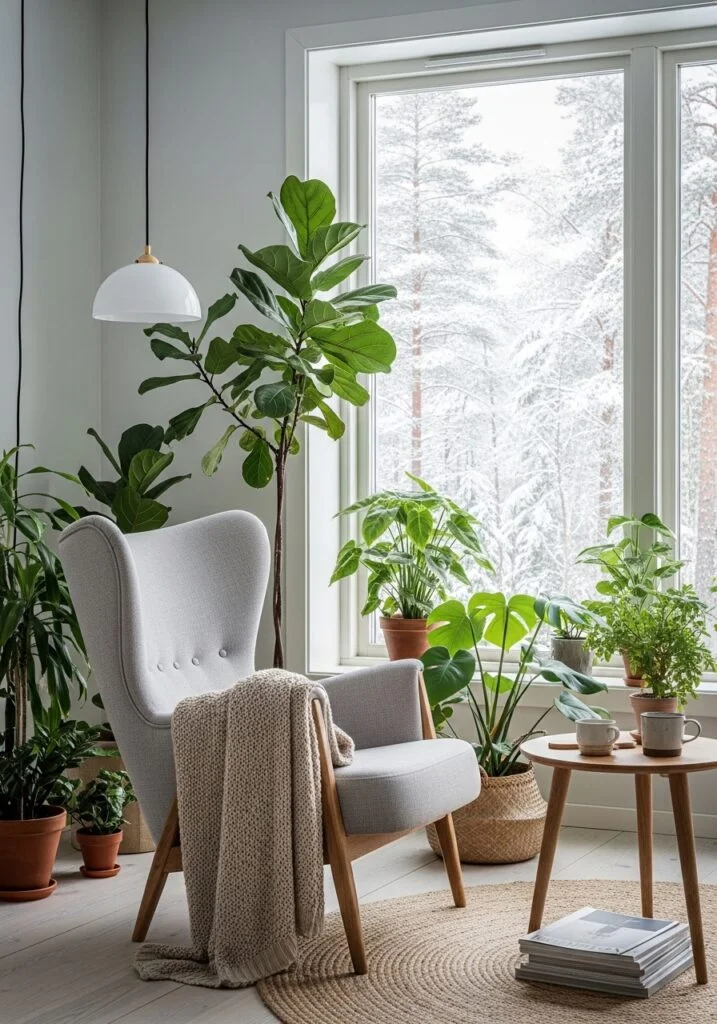 Indoor Plant Scandinavian Nature Corner