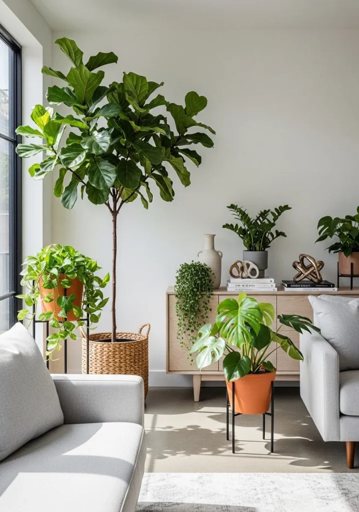 Indoor Plants That Bring Life Into Modern Interiors
