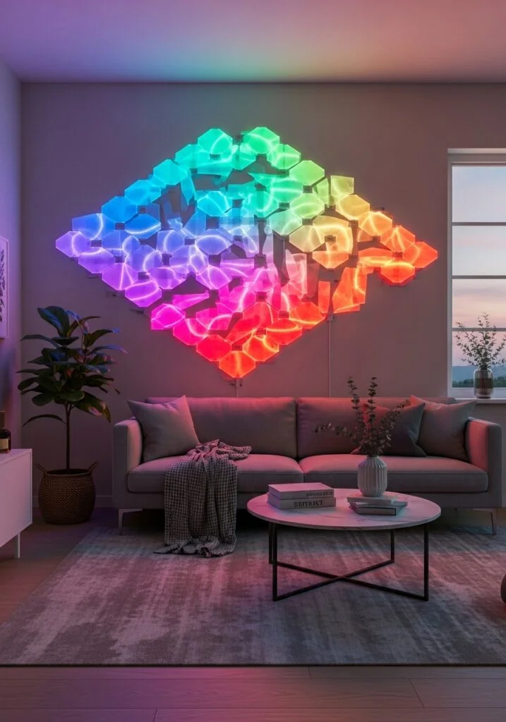 LED Light Wall Patterns