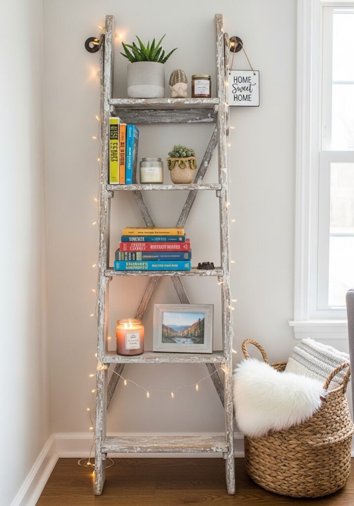 Ladder Shelf Display