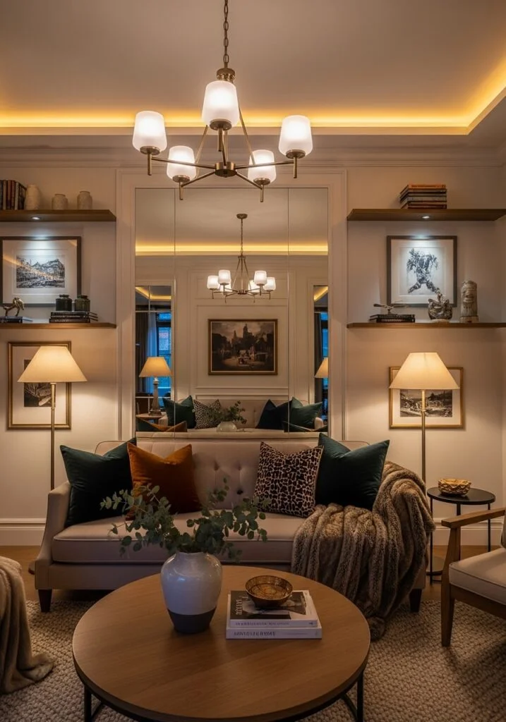 Layer Lighting for Depth and Warmth