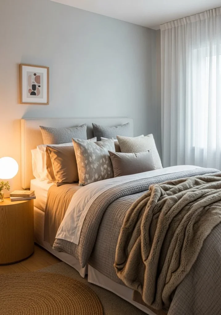 Layered Bedding for Cozy Luxury Feel