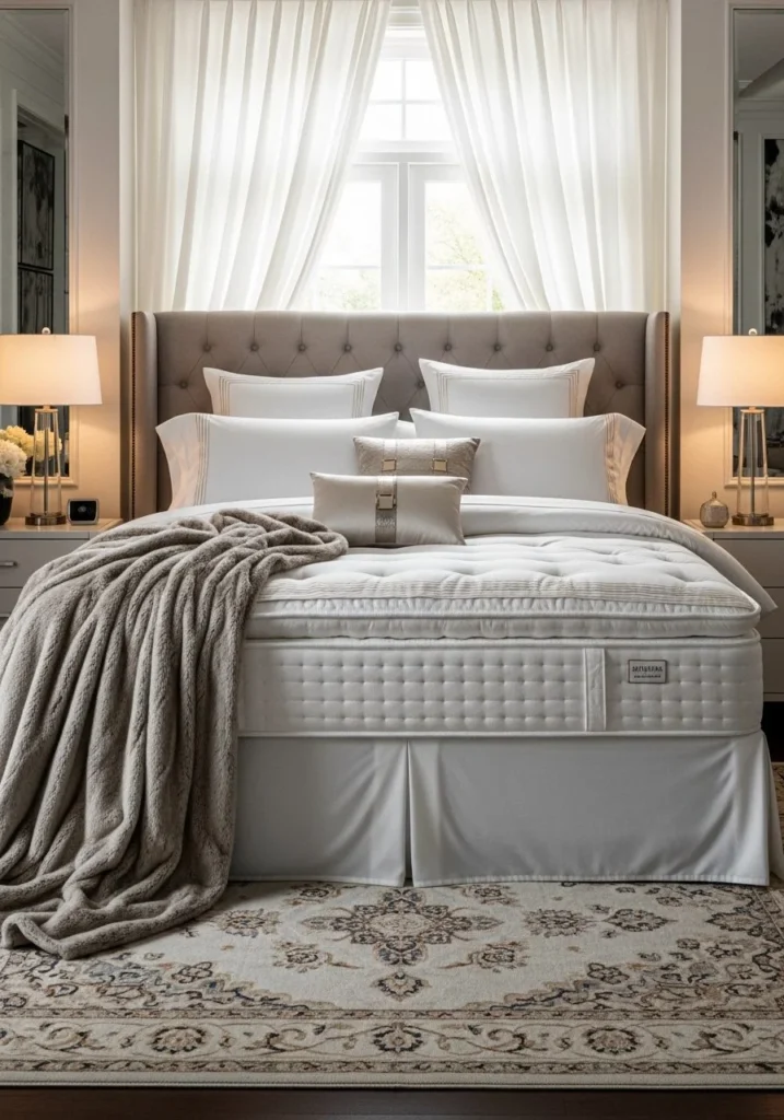 Layered Bedding for Five-Star Bedroom Style