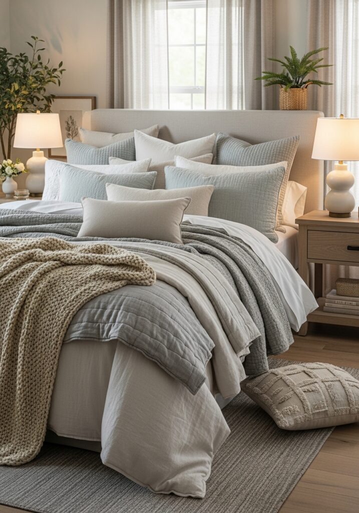 Layered Bedding for Ultimate Comfort
