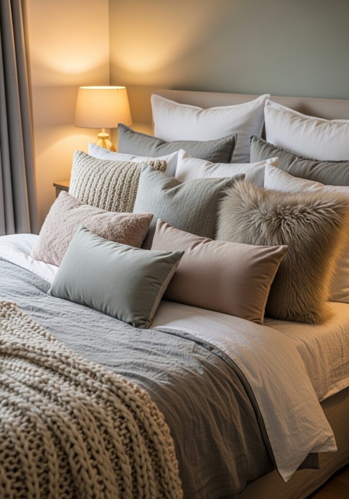 Layered Pillows for Softness