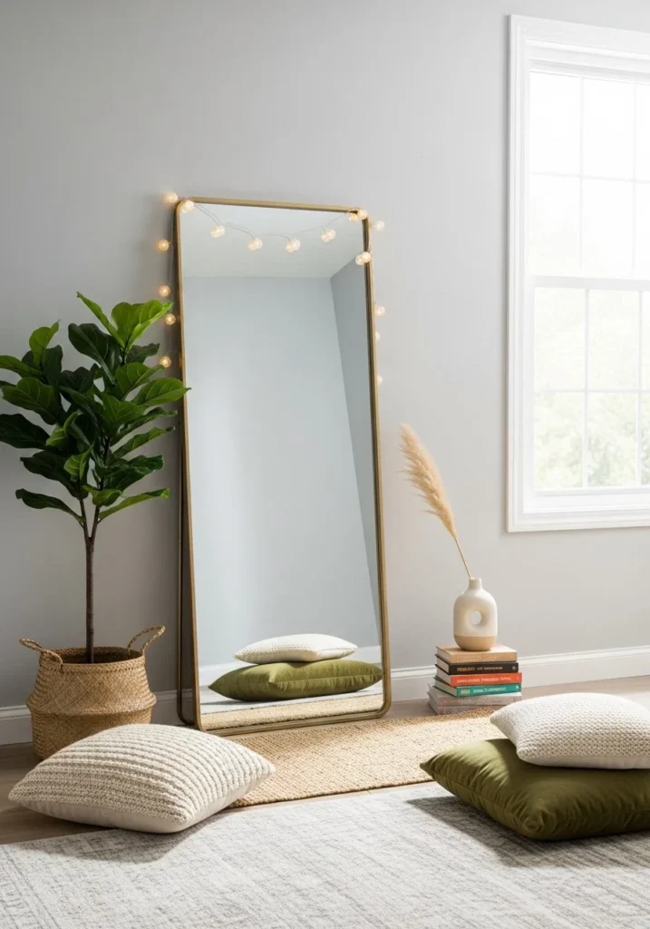 Leaning Floor Mirrors