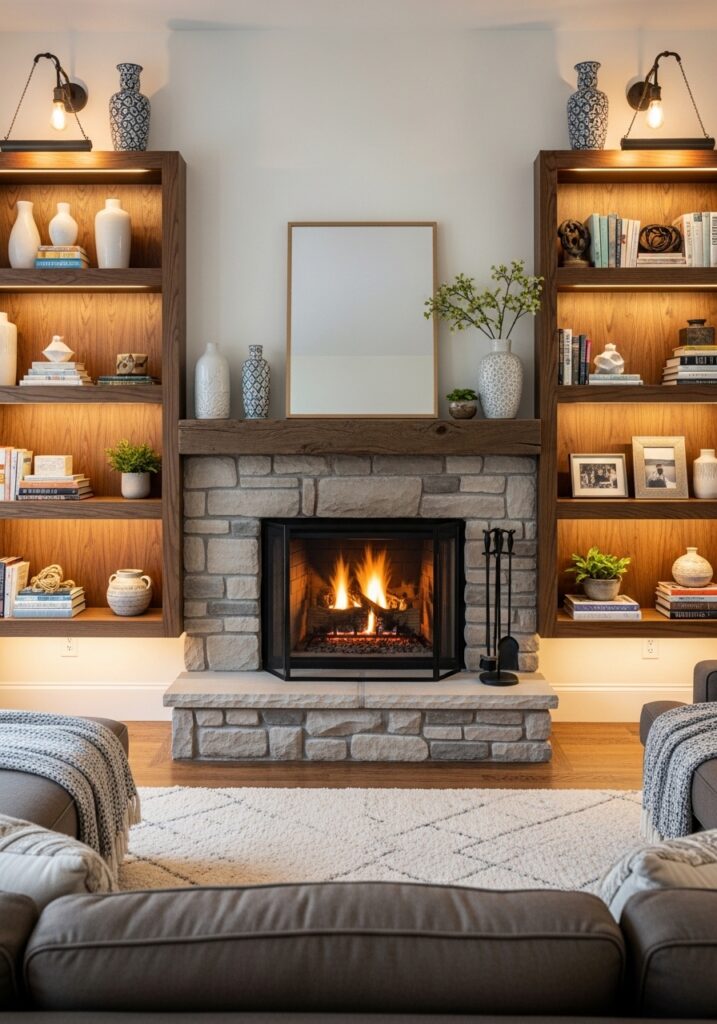 Library-Style Shelving