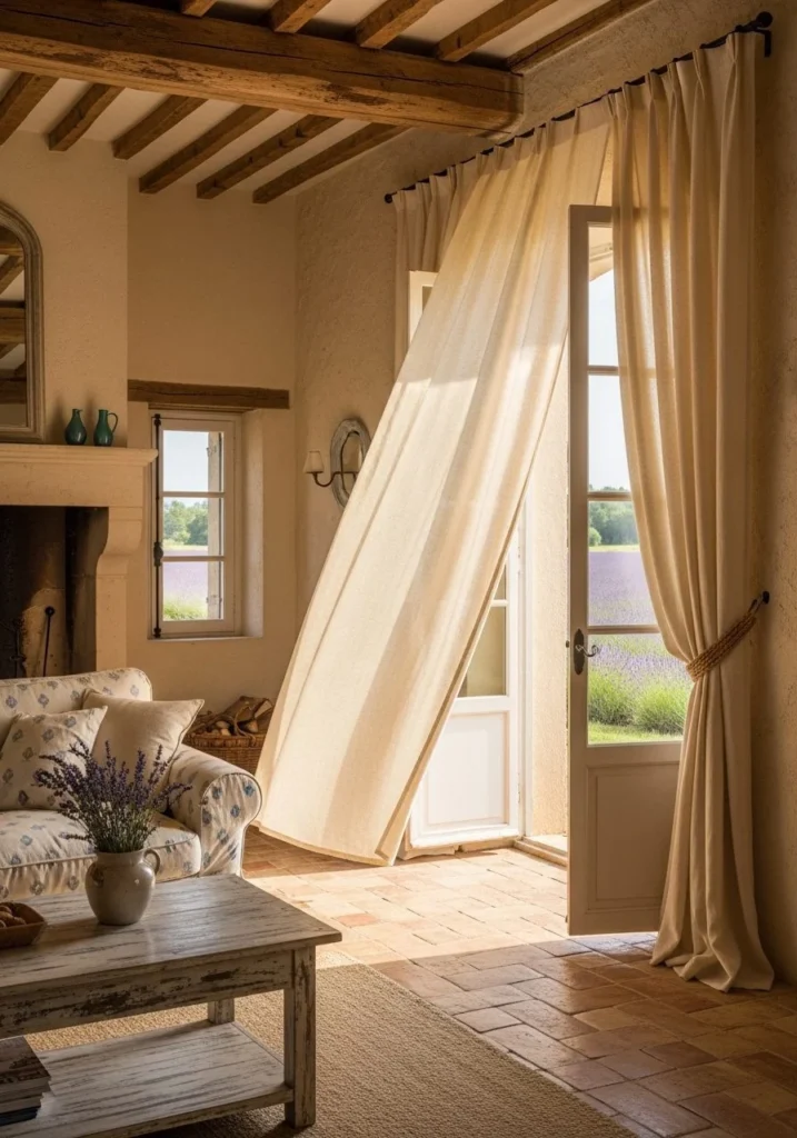 Linen Curtains for Flowing Natural Softness