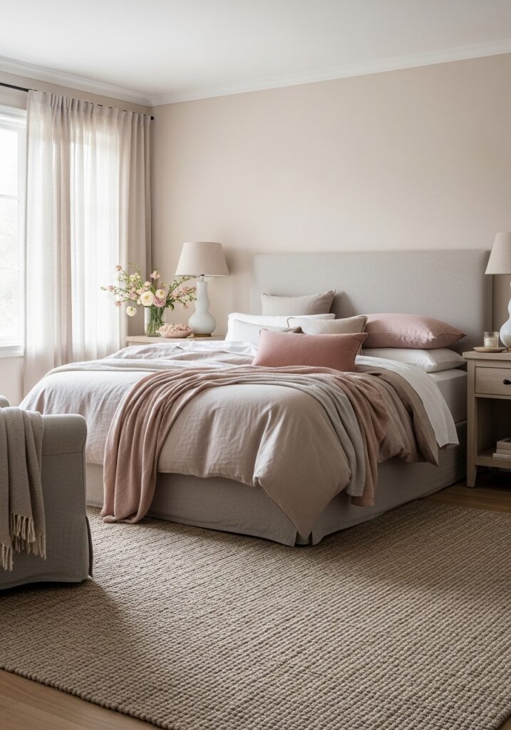 Linen and Blush Harmony