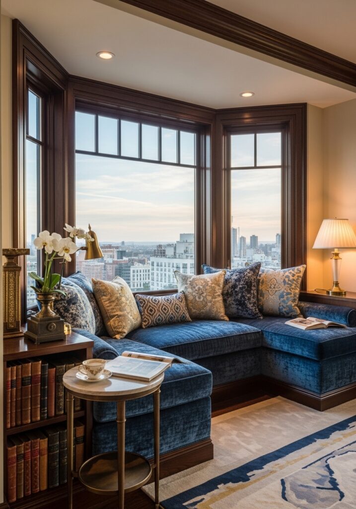 Luxurious Window Seating or Banquettes