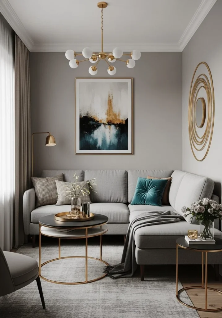 Metallic Accents for a Subtle Luxe Touch