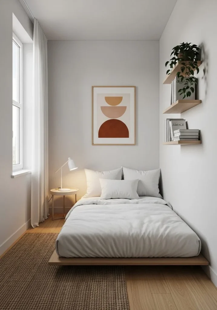 Minimalist Cozy Bedroom Layout