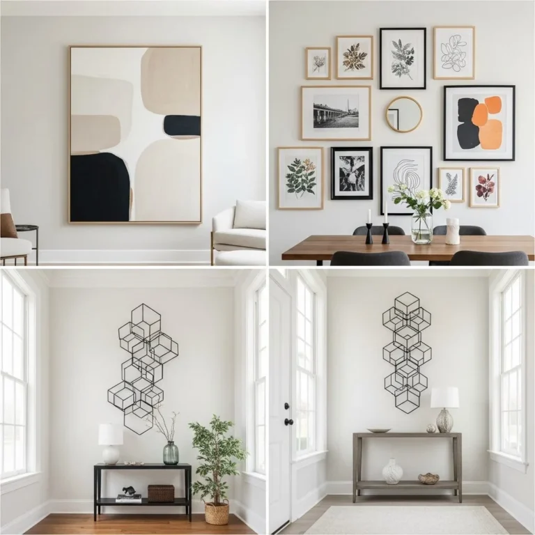 Minimalist Wall Decor Ideas for Modern Homes