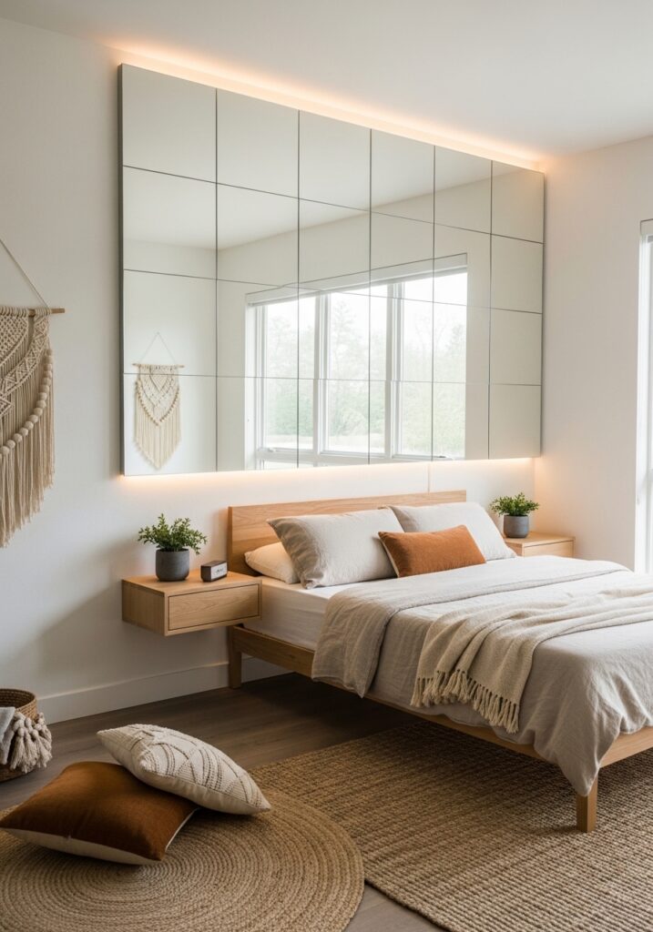 Mirror Wall for Light and Space