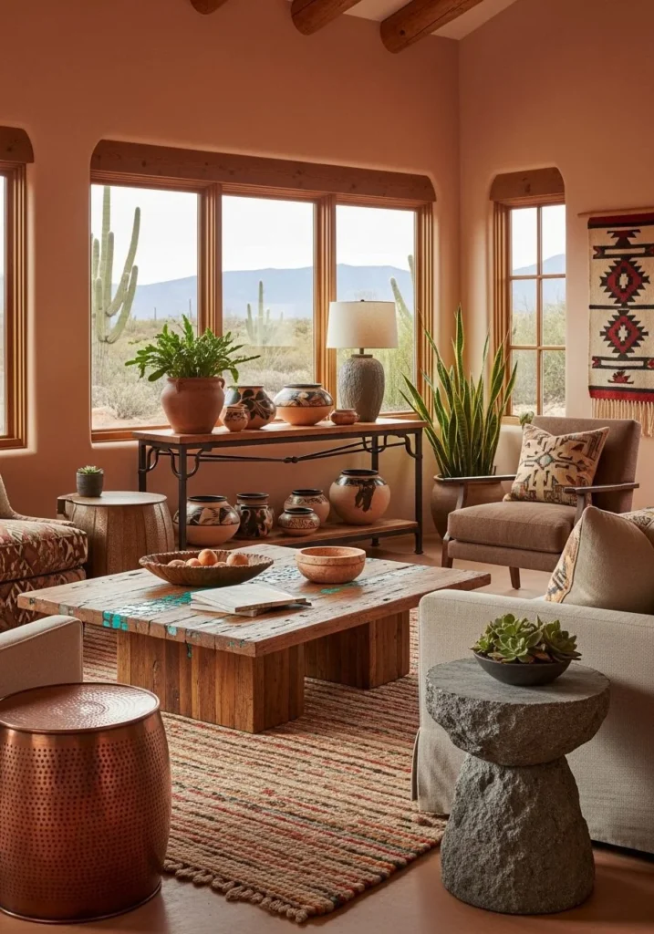 Mixed Material Tables for Layered Texture