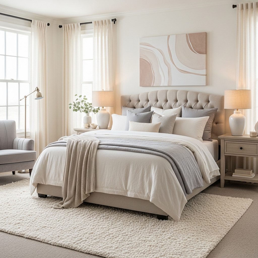 Neutral Bedroom Ideas for a Soft Elegant Look