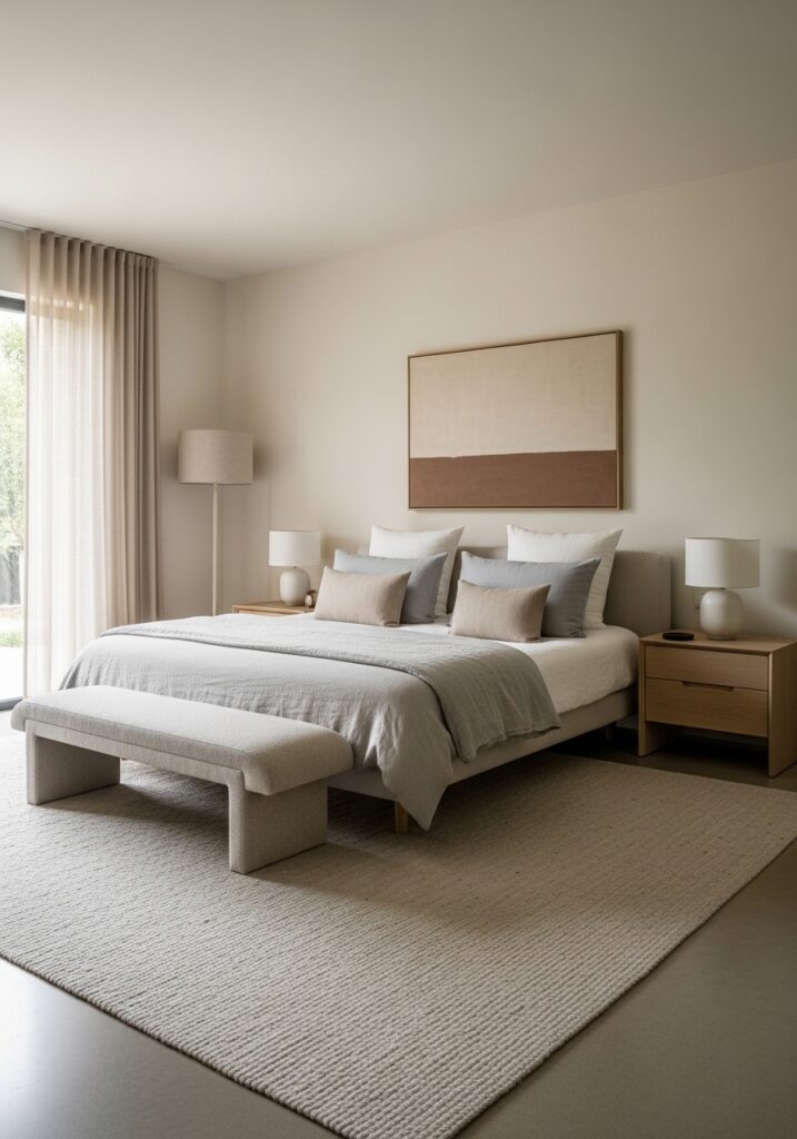 Neutral Minimalist Luxury Neutral Bedroom Ideas for a Soft Elegant Look