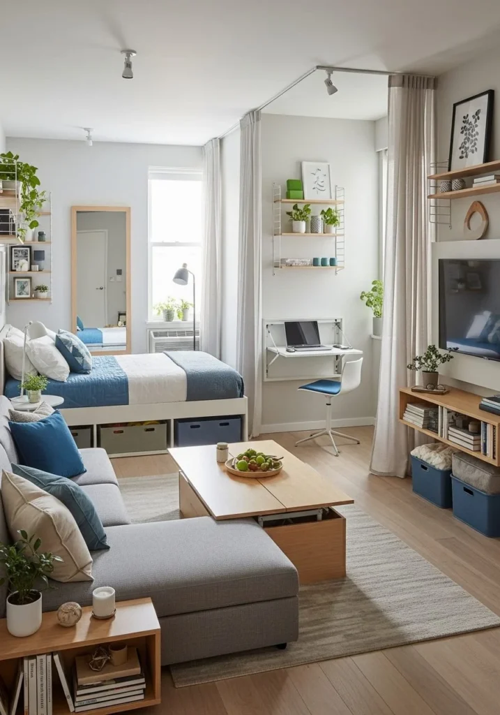 Opt for Low-Profile Furniture