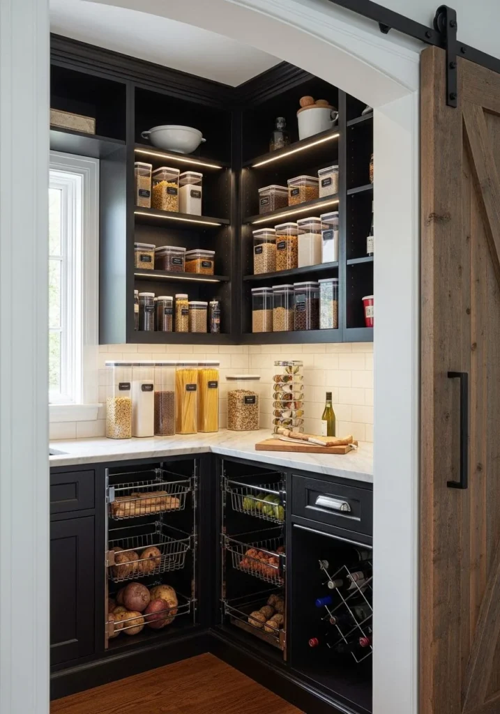 Organized Pantry System