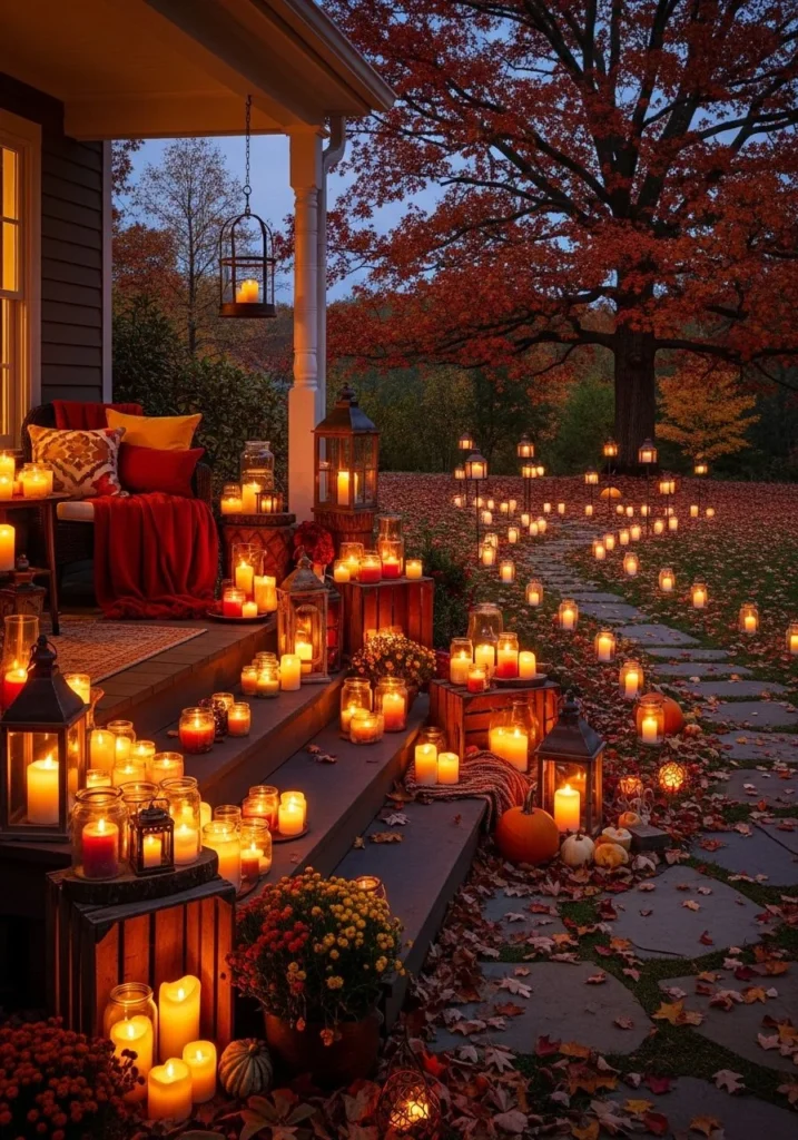 Outdoor Candle Clusters