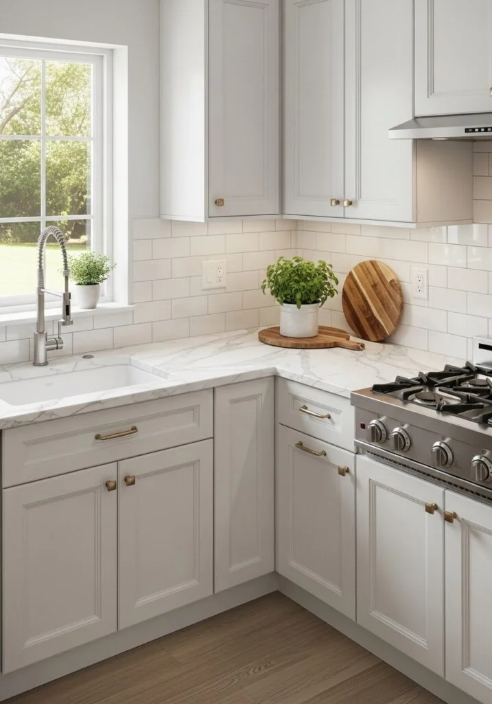 Peel-and-Stick Marble Countertops