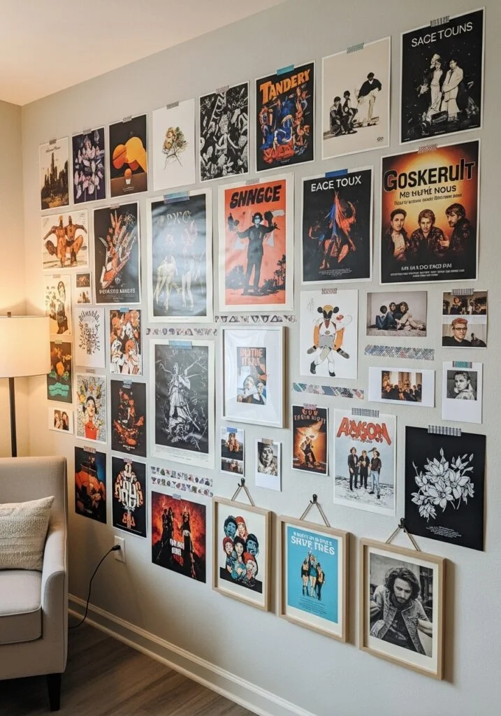 Poster Collage Wall