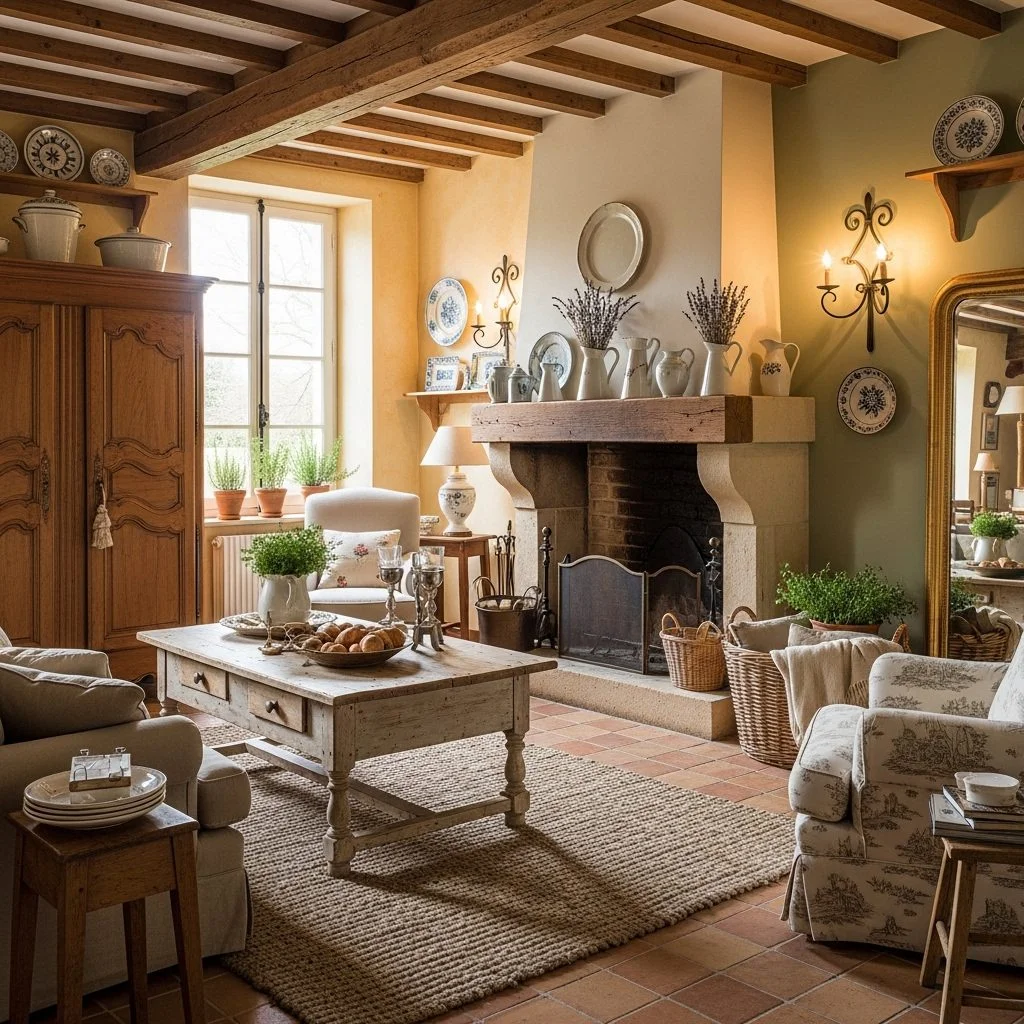 Provence Living Room Ideas That Bring Rustic French Charm Home