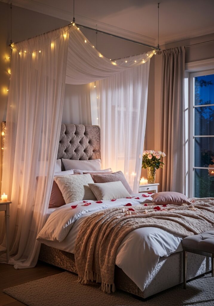 Romantic Canopy Bed 