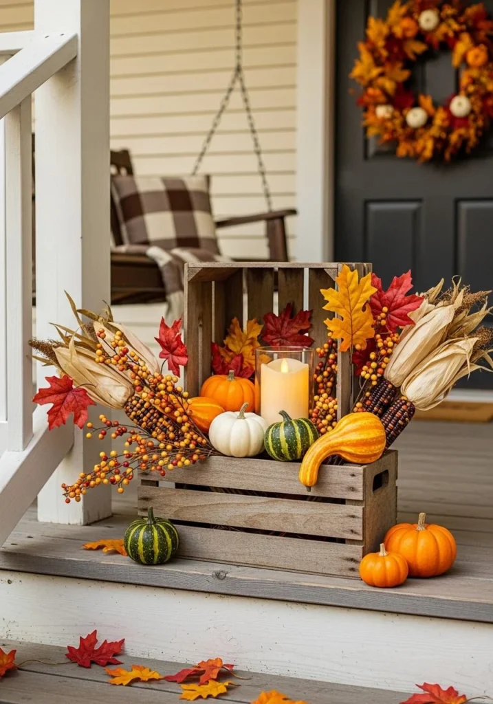 Rustic Wooden Crate Displays