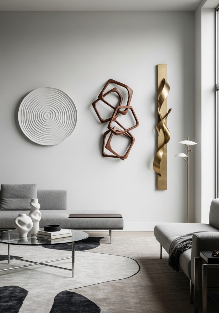 Sculptural Wall Decor Pieces