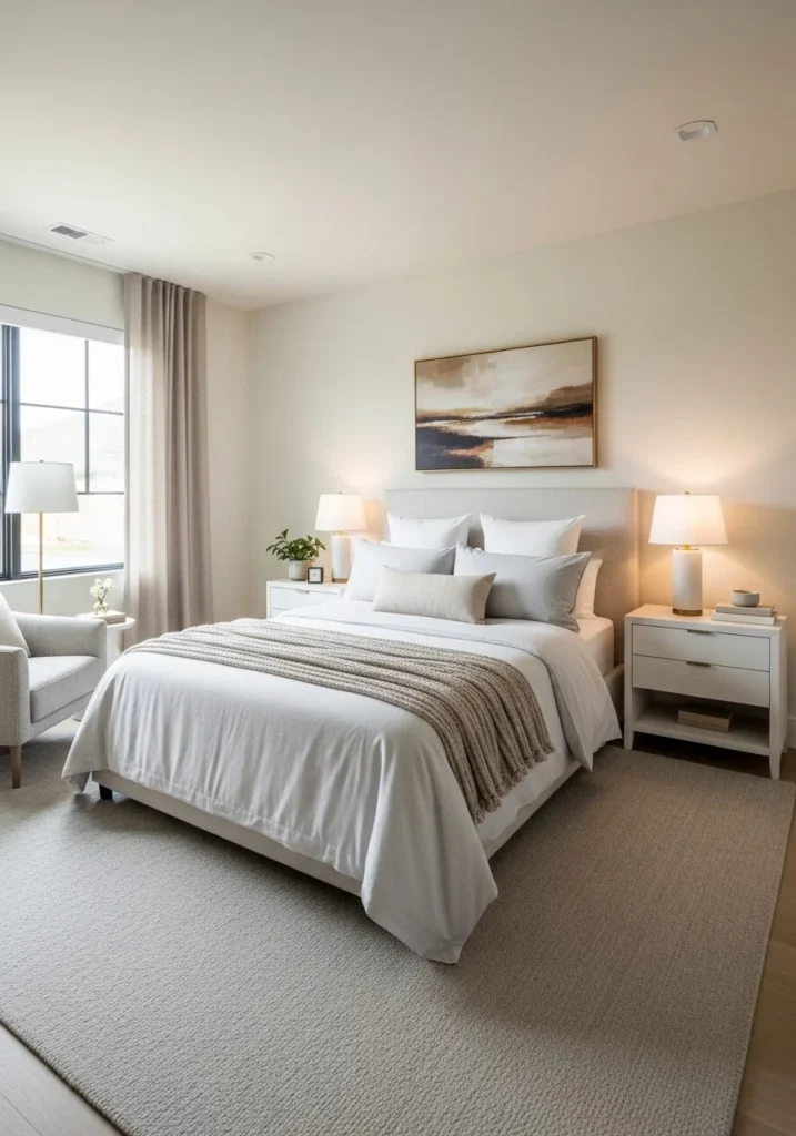 Soft Neutral Bedroom Palette for Airy Luxury