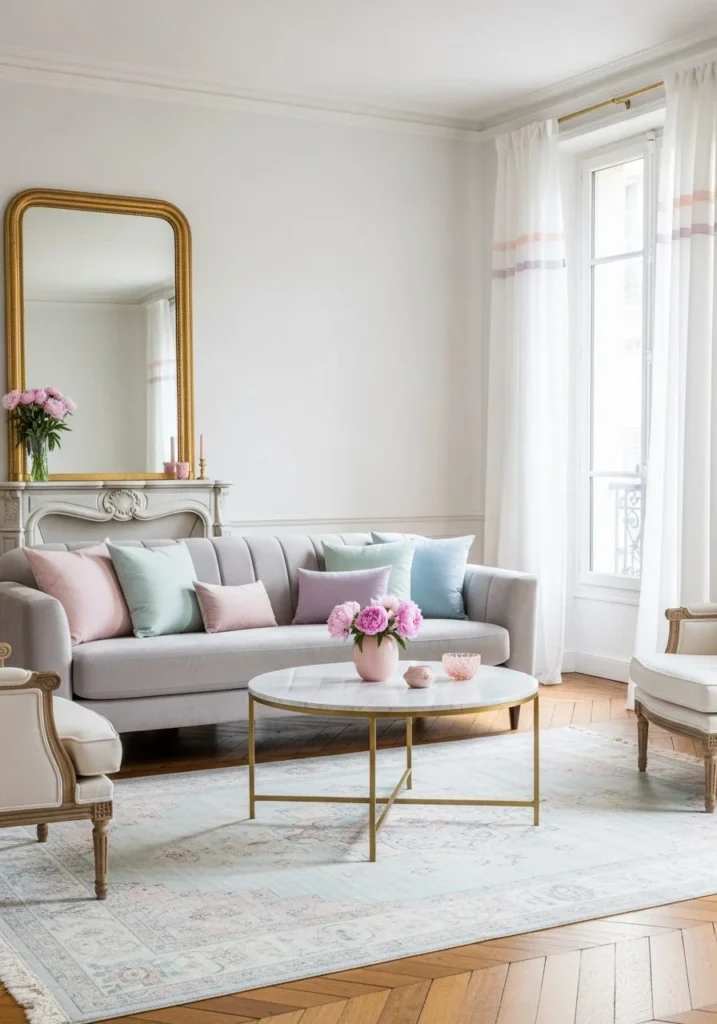 Soft Pastel Accent Styling Palette