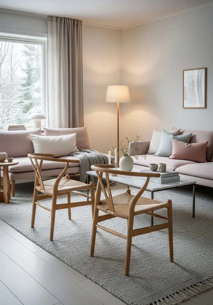Soft Pastel Scandinavian Elegance
