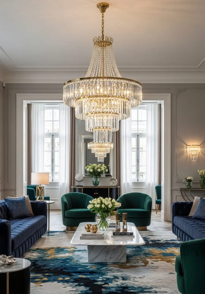 Statement Lighting That Becomes the Room’s Jewelry