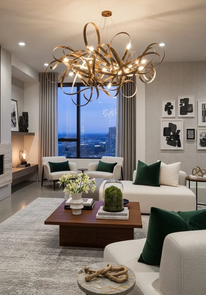 Statement Lighting That Feels Sculptural