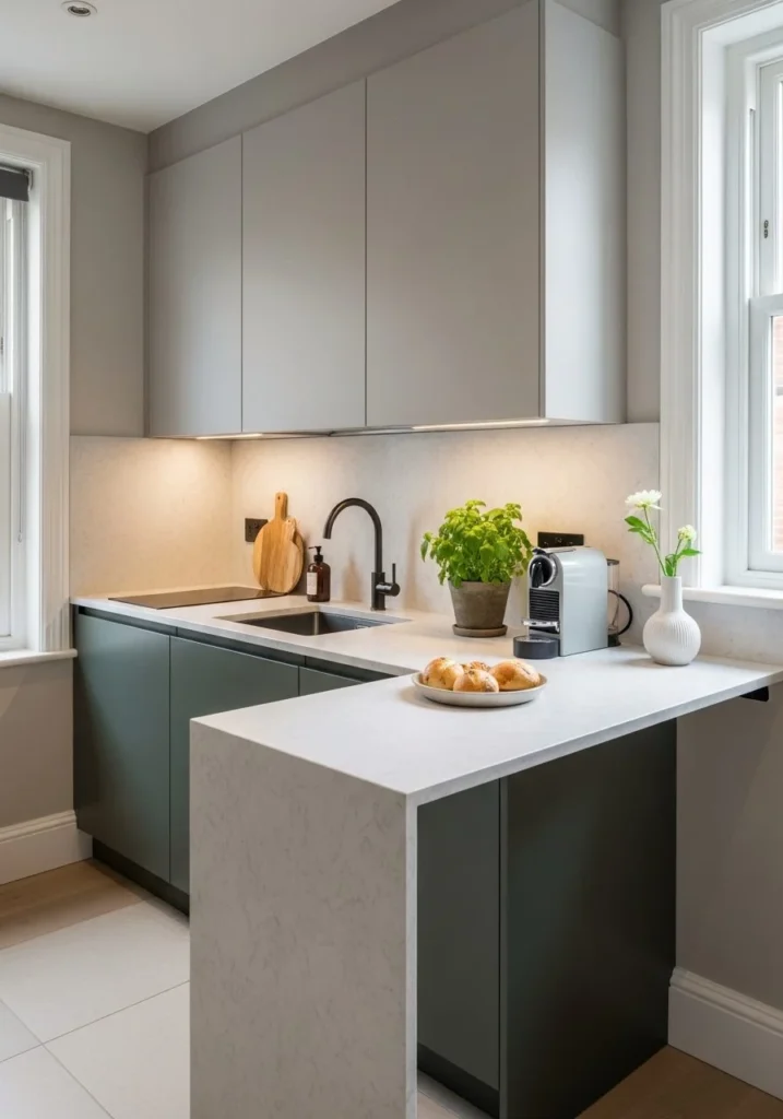 Styled, Minimal Countertops