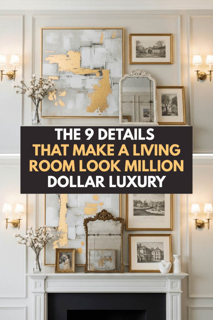 The 9 Details That Make a Living Room Look Million-Dollar Luxury