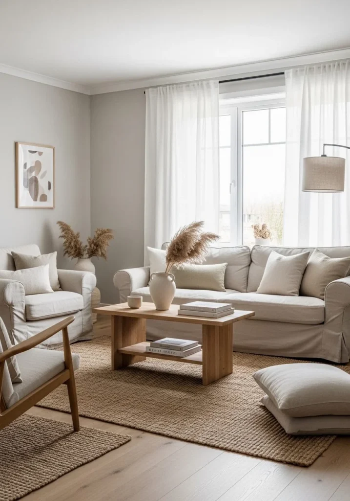 Use Neutral Color Palettes for Calm Spaces